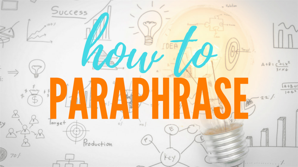 How to Paraphrase?