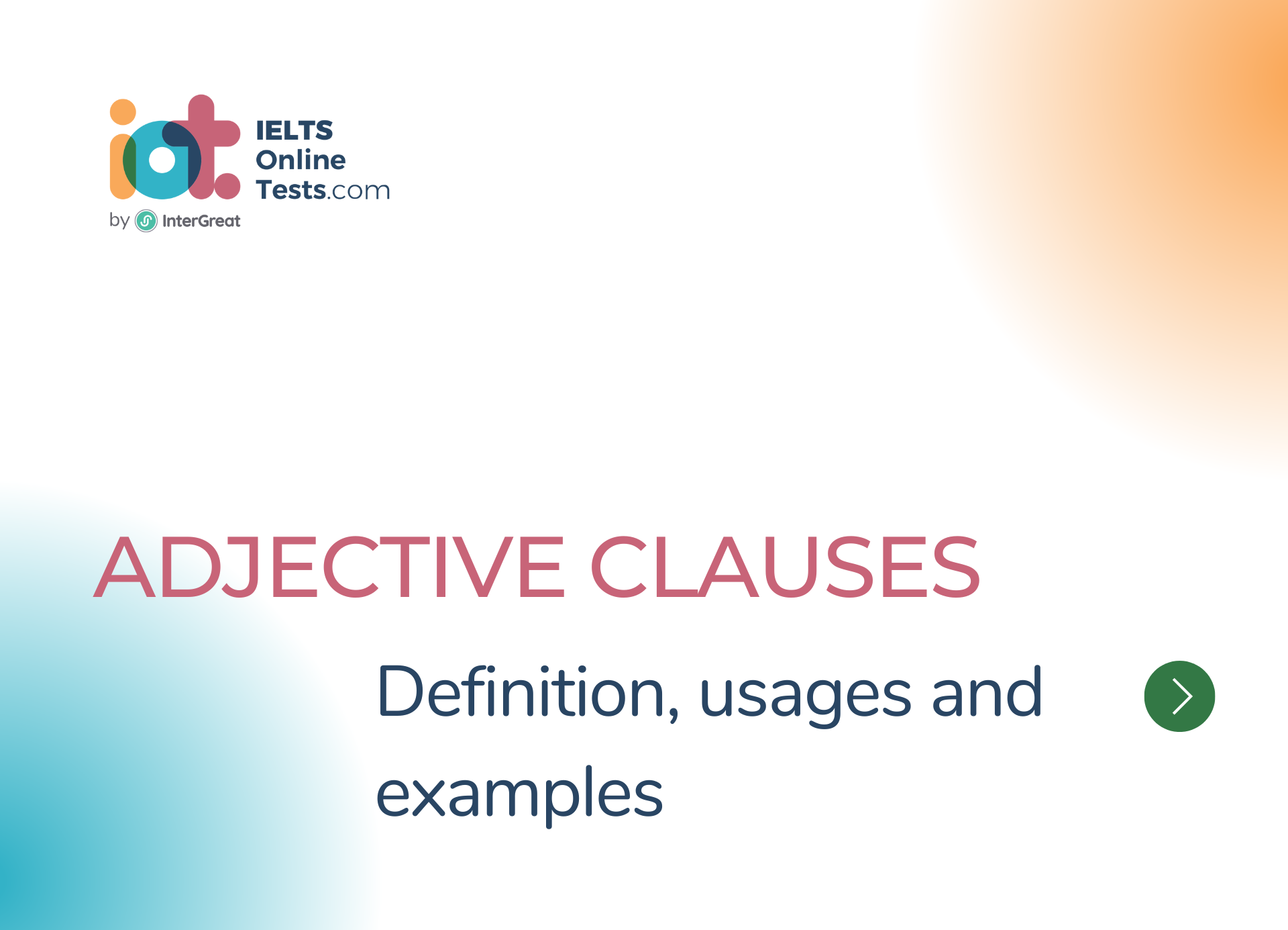 Mệnh đề tính từ (Adjective Clauses) định nghĩa và ví dụ