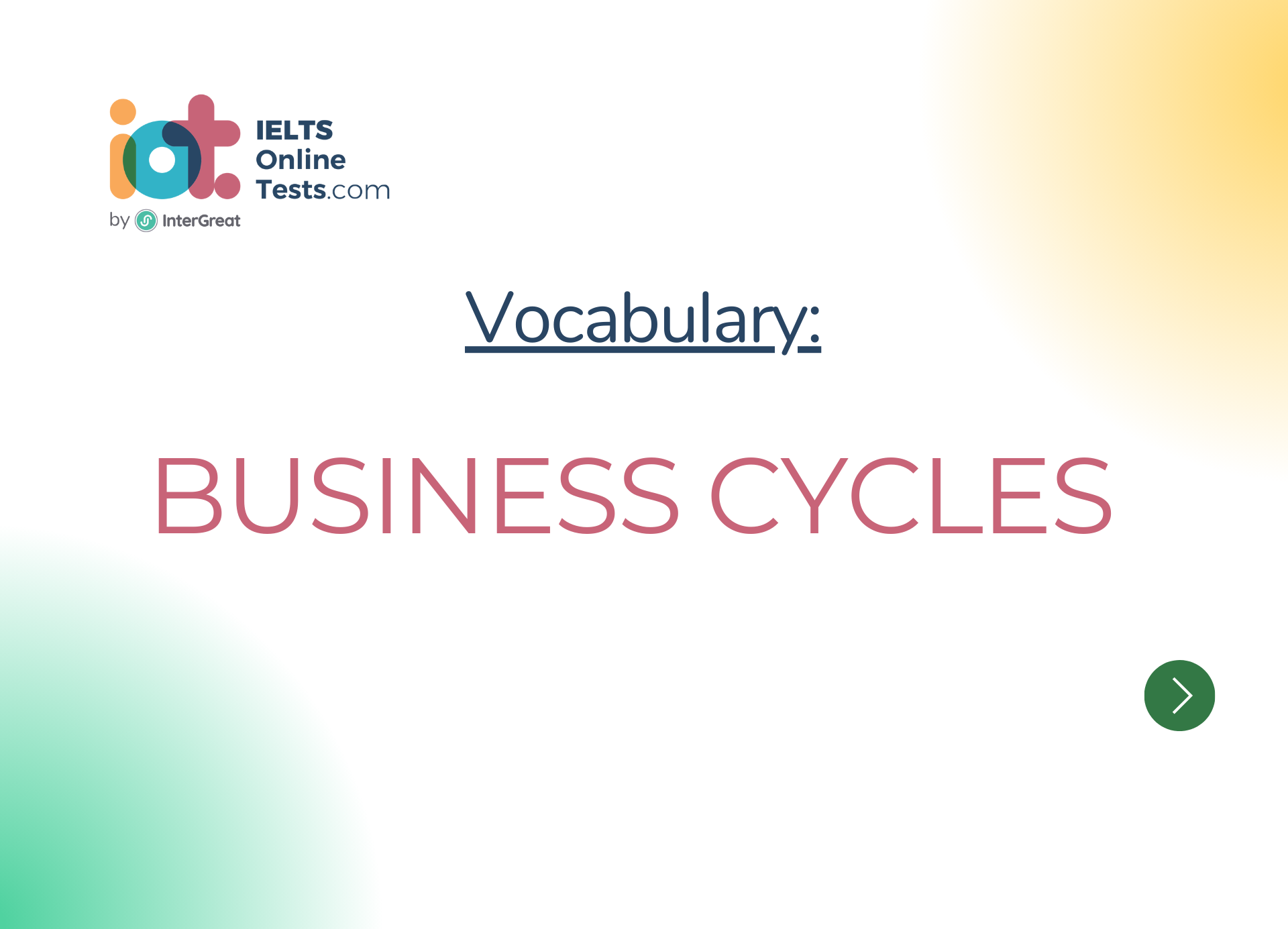 Chu kỳ kinh doanh (Business cycles)
