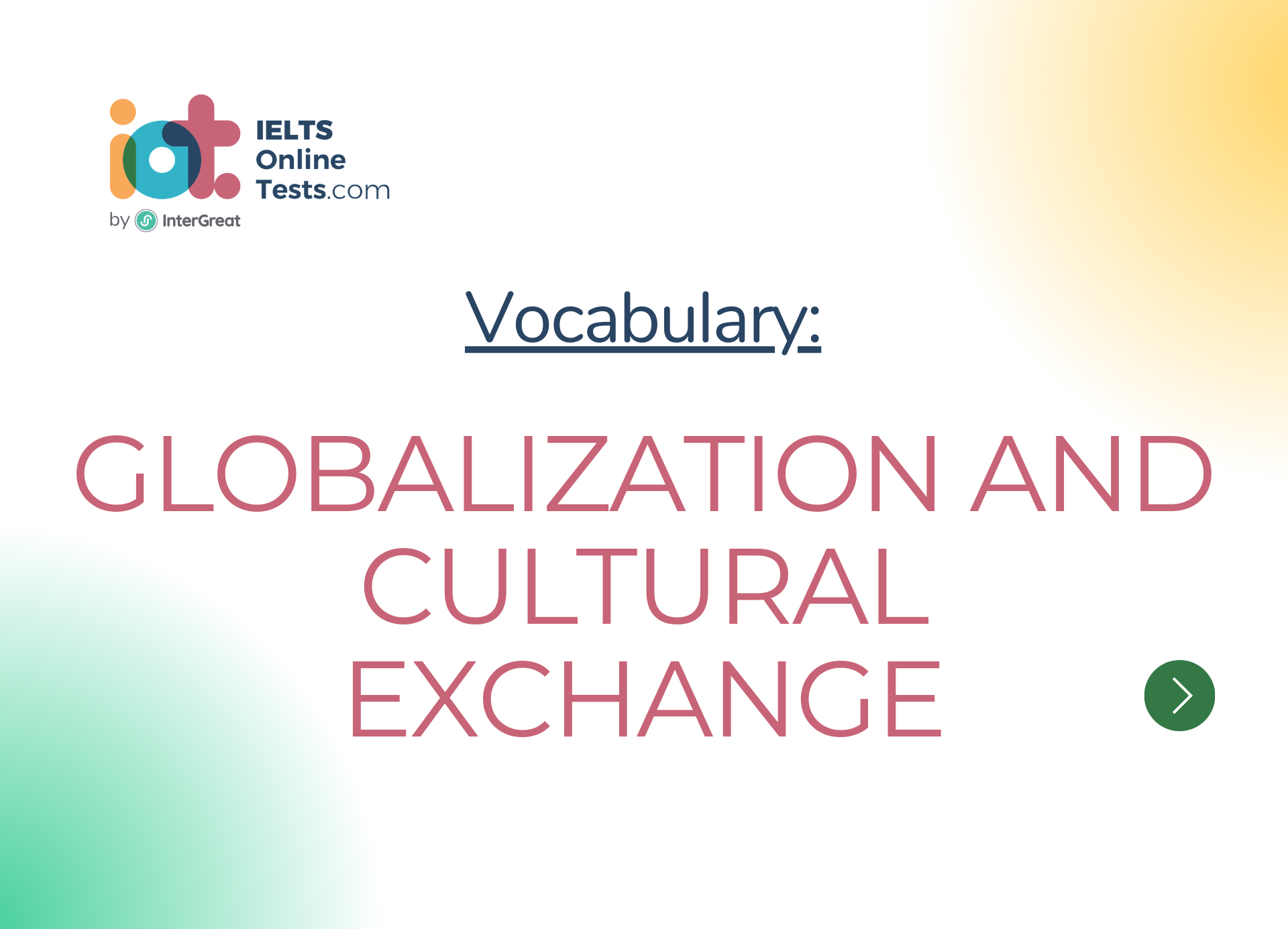 Toàn cầu hóa và giao lưu văn hóa (Globalization and cultural exchange)