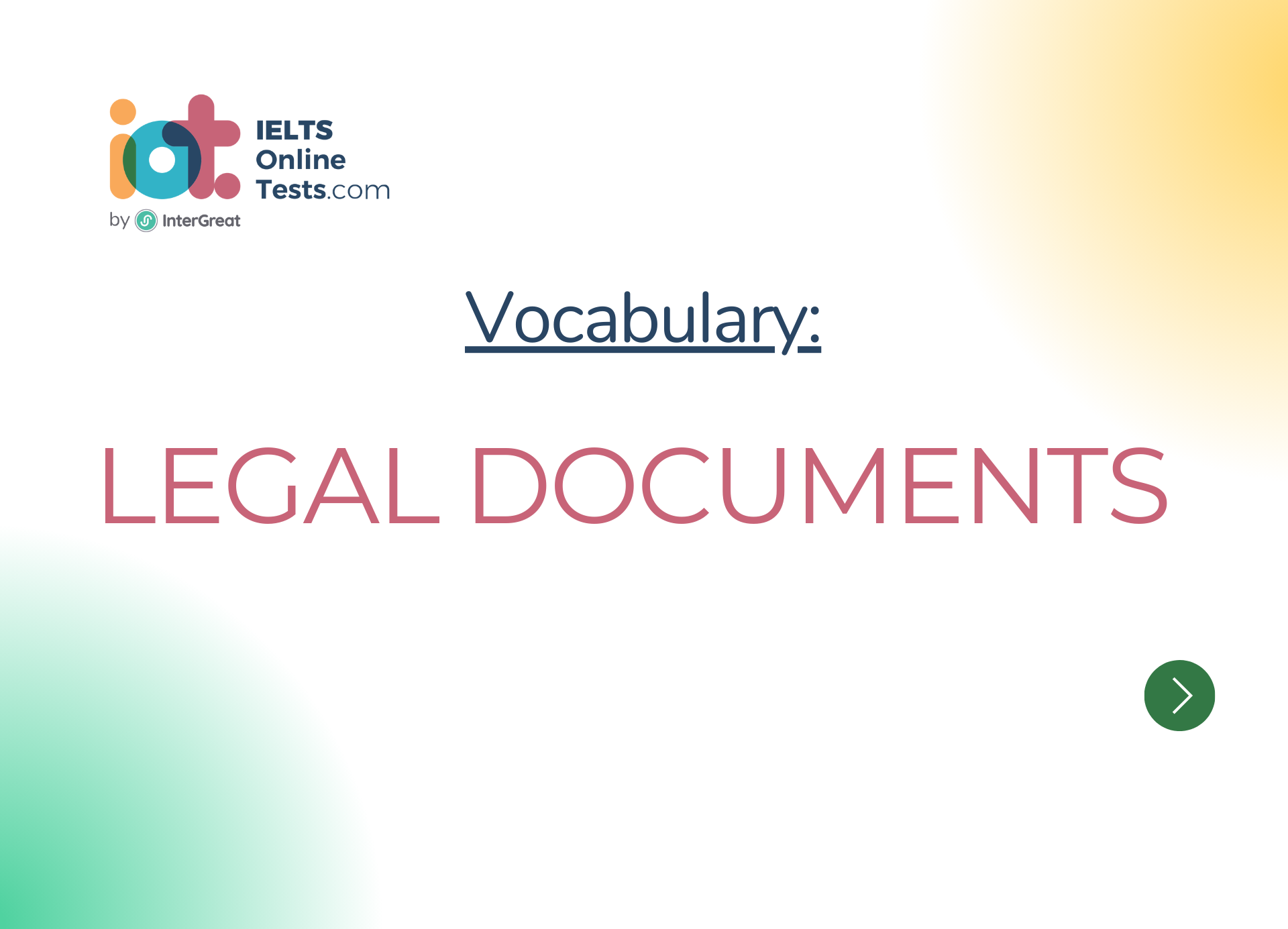 Tài liệu pháp lý (Legal documents)
