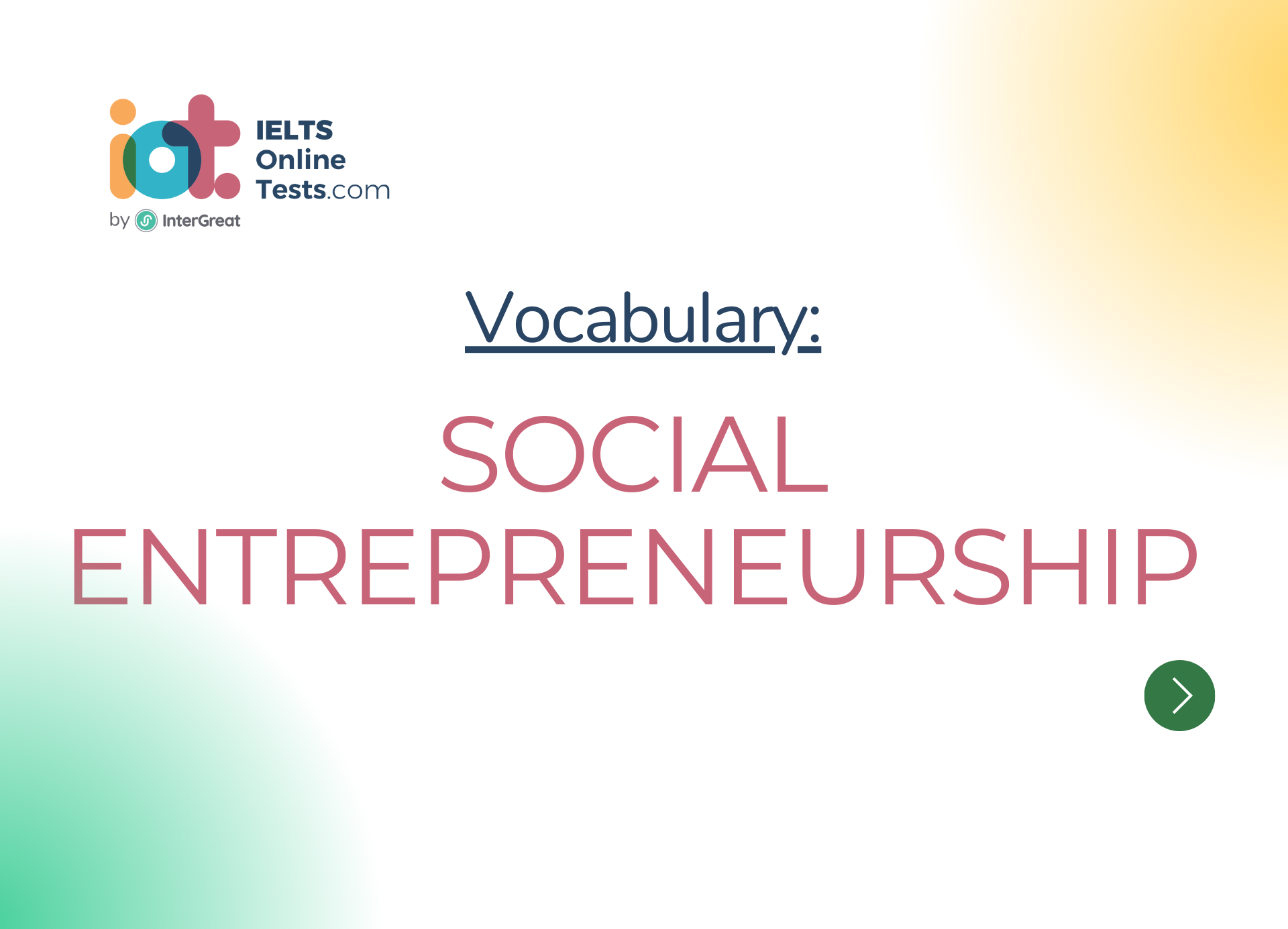 Doanh nghiệp xã hội (Social entrepreneurship)