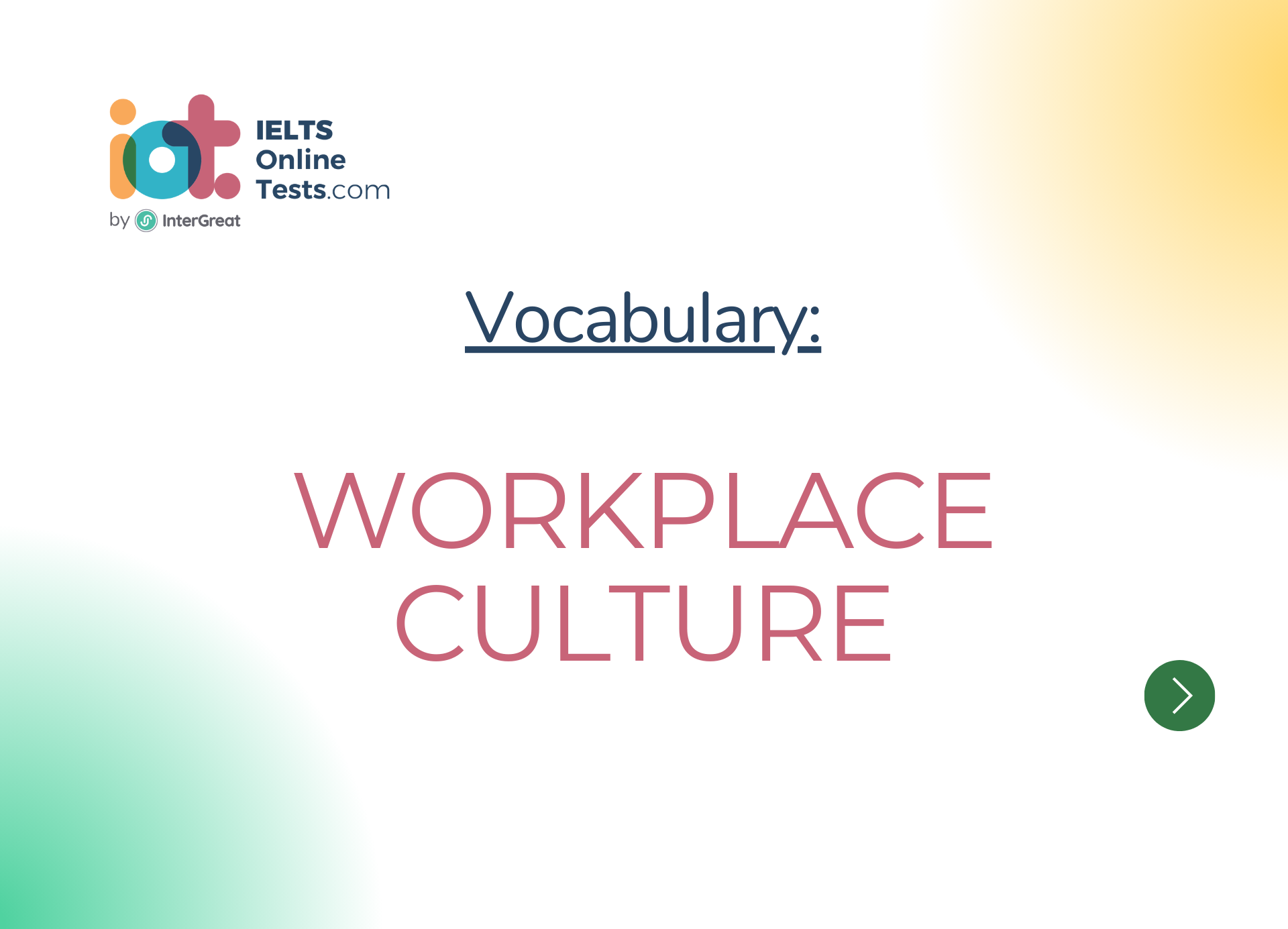Văn hóa nơi làm việc (Workplace culture)