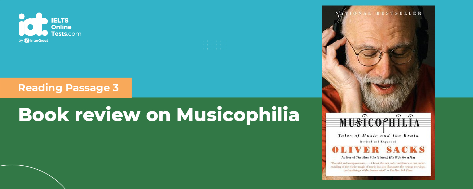 book review on musicophilia reading answers ielts material