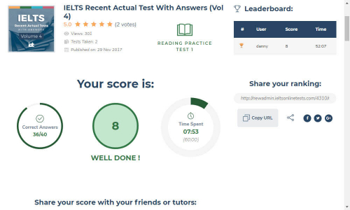 Ielts Online Practice Tests Free | Ielts Online Tests